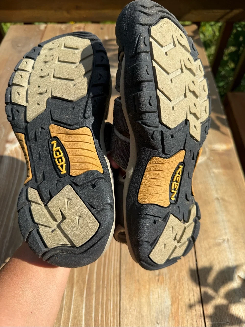 KEEN Men’s Outdoor Waterproof Sandals; Durable, Comfortable; Worn Once